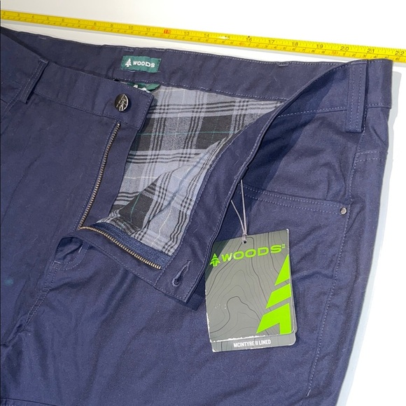 *NEW* WOODS Men's Mcintyre II Lined Outdoor Pants - Picture 5 of 16